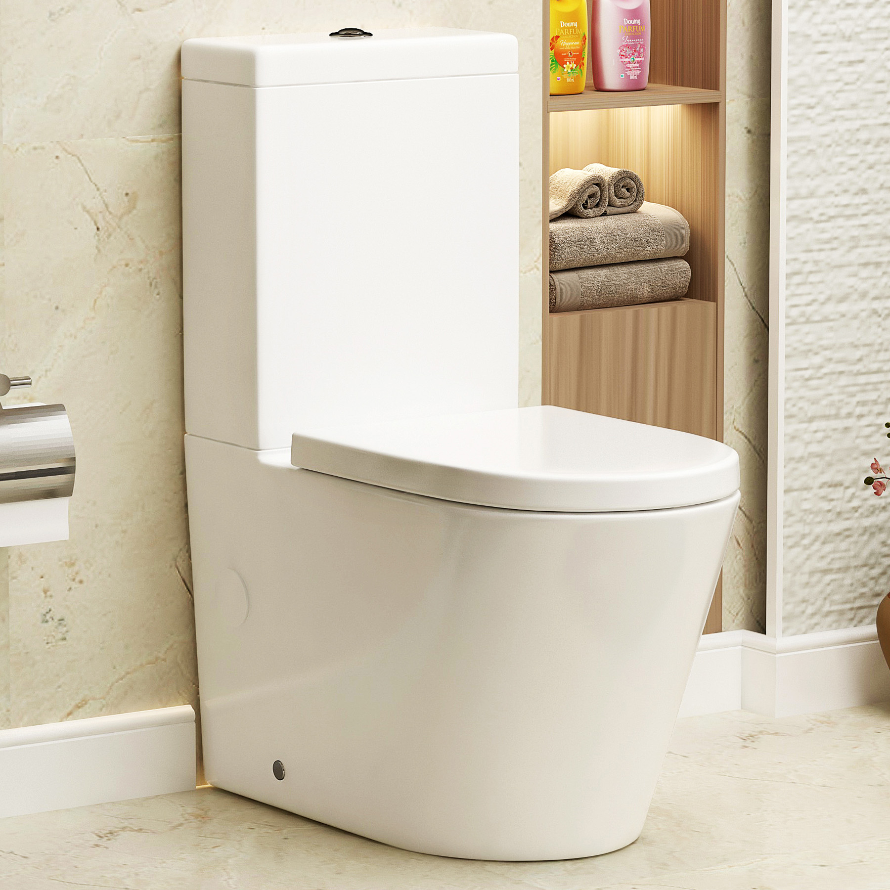 back to wall toilet
