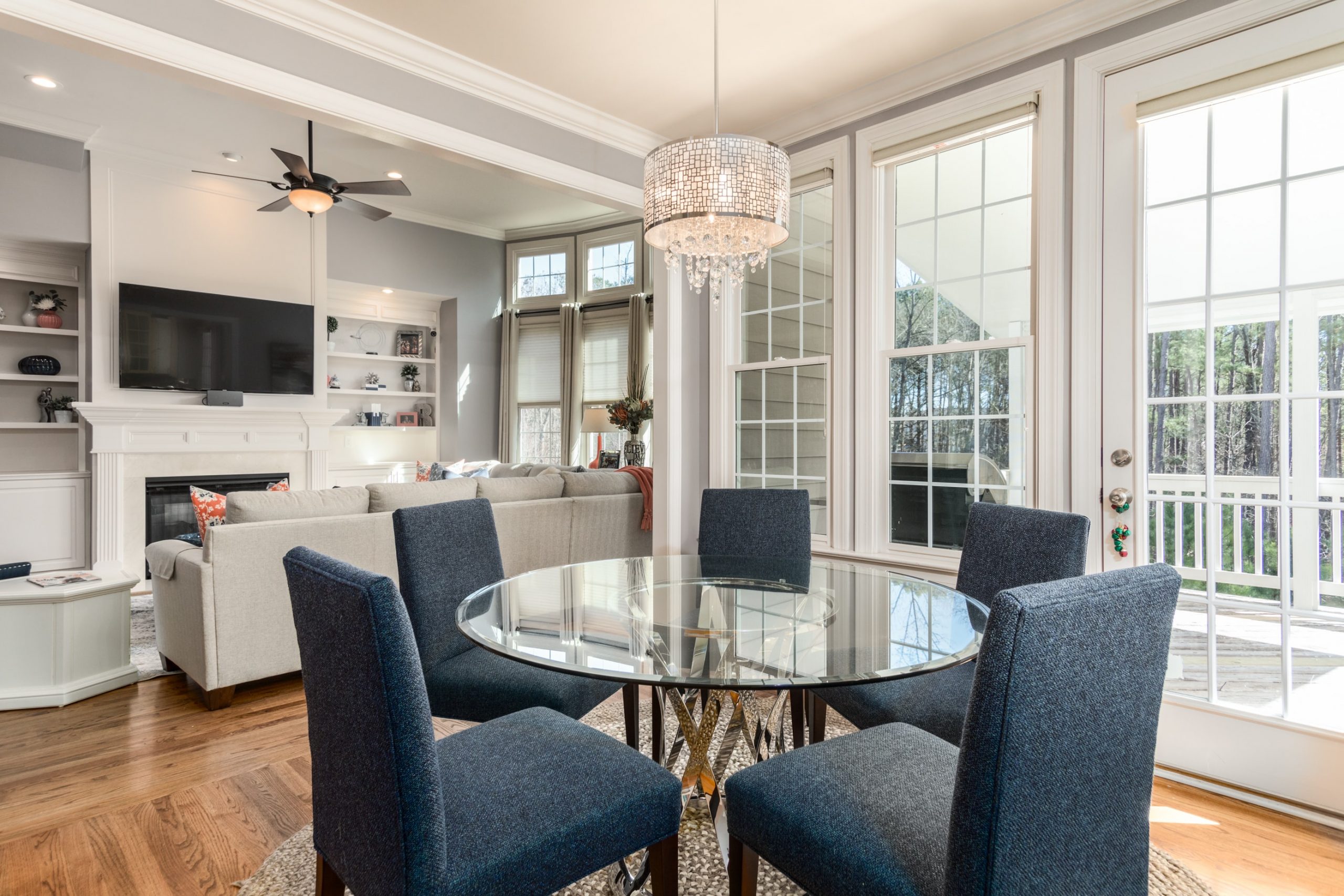 interior of a fancy home