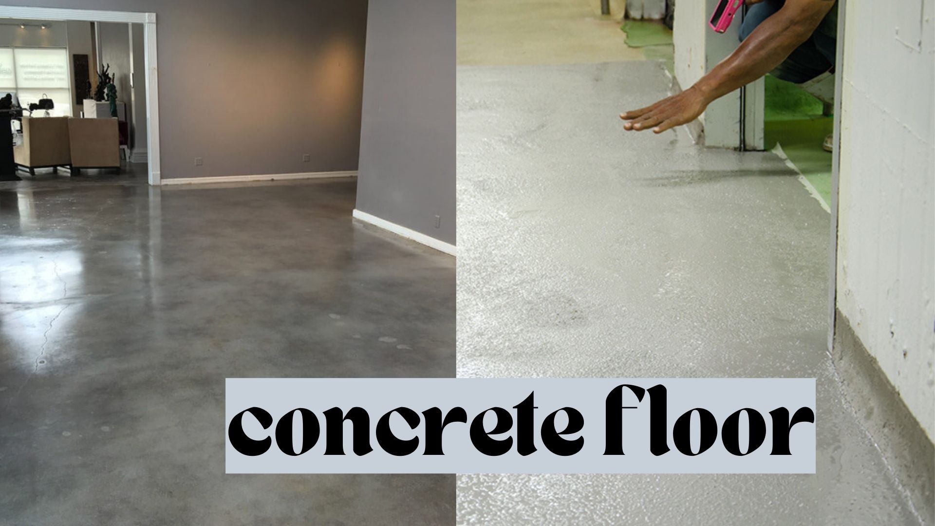 concrete floor