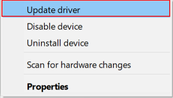 Update driver