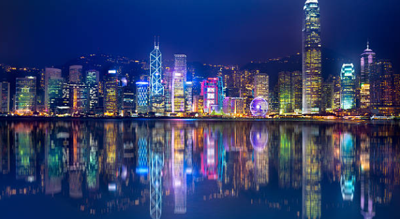 Night in Hong Kong