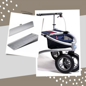 suitcase ramp & rollator walker