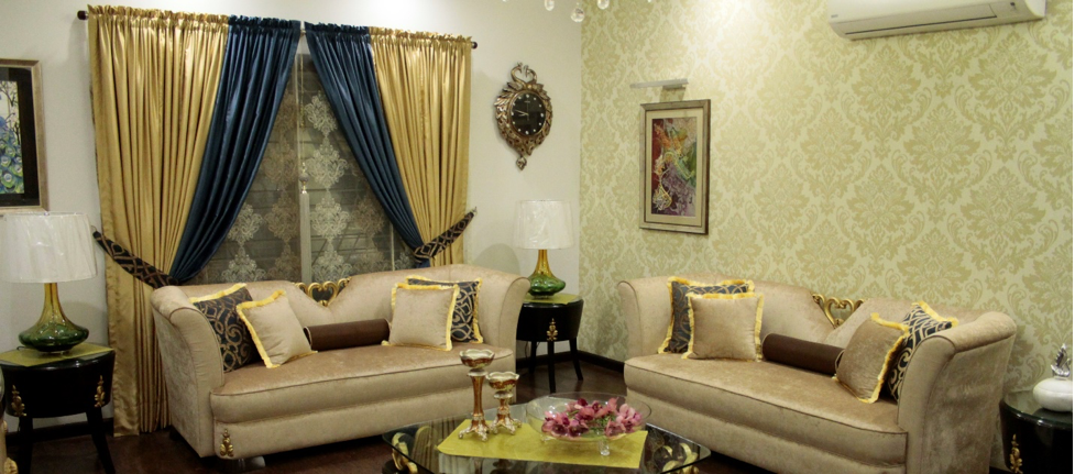 Mix-and-Match Luxury Curtains Fabric For Your Living Room