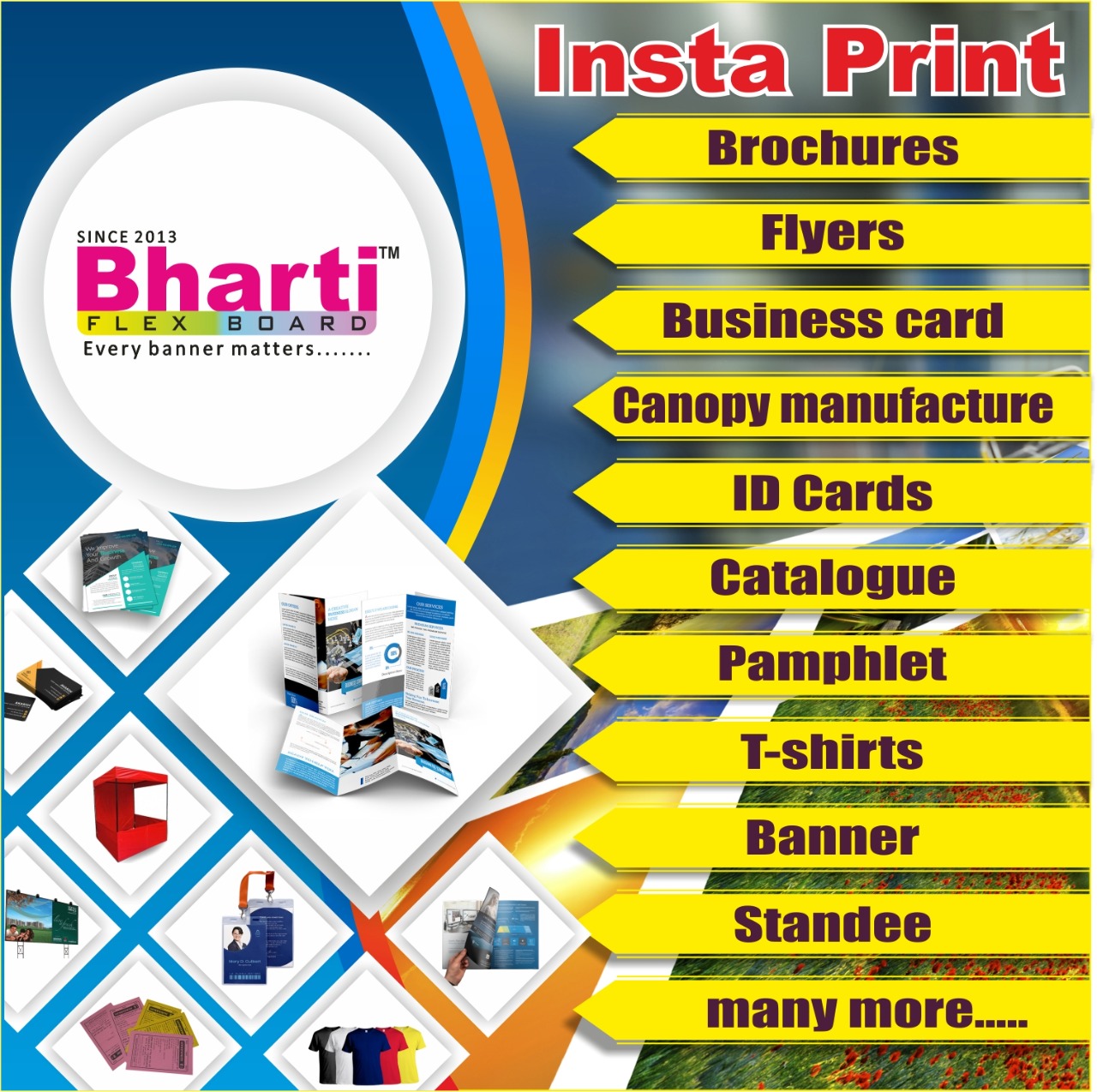 Bharti Flex Board : Advertising Agency