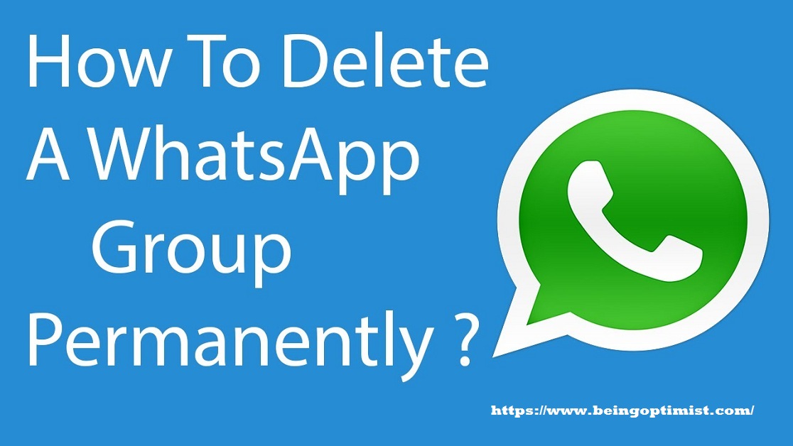 How to Delete WhatsApp Group